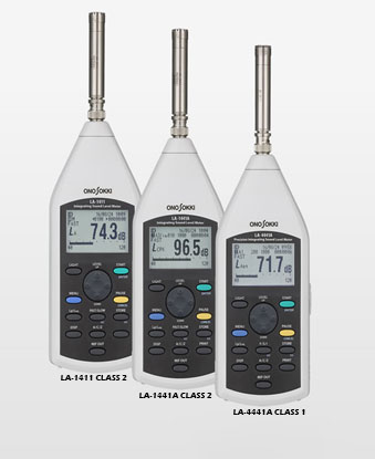 ONO SOKKI-LA-7000 series High performance Sound Level Meter